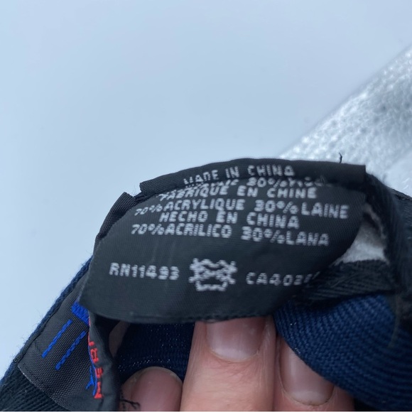 New Era Los Angeles Dodgers Scribed Brim Wool Blend Snapback Cap Royal Blue Hat - Picture 6 of 9